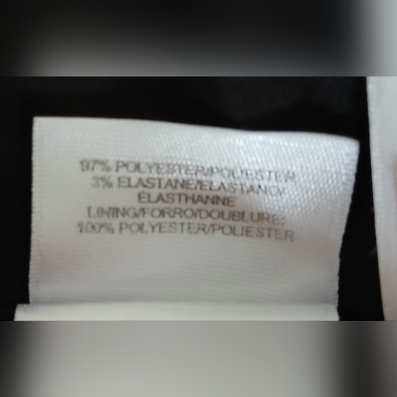 Anne Klein Green and Black Sleeveless Pleated Dress - Picture 10 of 10